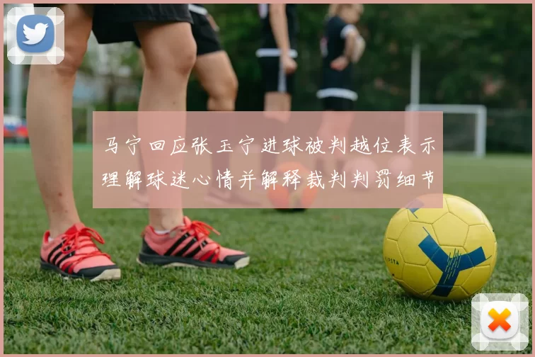 马宁回应张玉宁进球被判越位表示理解球迷心情并解释裁判判罚细节